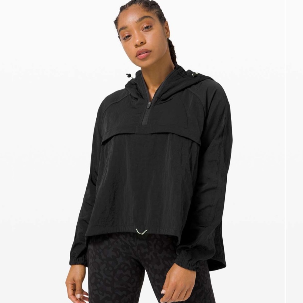 Lululemon Seek Vistas 1/2 zip Jacket